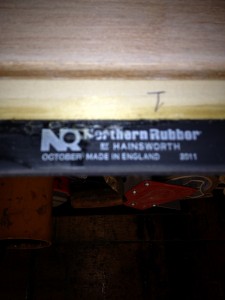 The fitting of the Northern Rubber