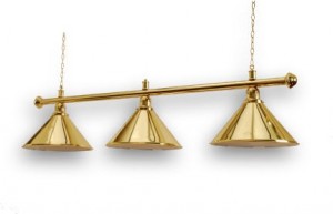Pool Table Shades with three coolie shades - Image 2