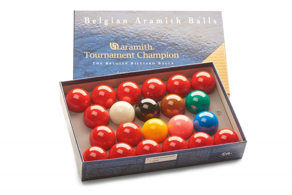 Tournament Champion Full Size Snooker Balls Drinkwaters