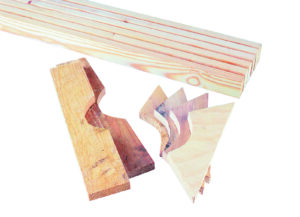 Wooden Slate Linings