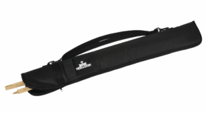 Peradon Black Nylon - Short Zip - Two Piece Cue Case - Image 2