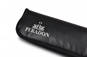 Peradon Black 2pc Full Zip Cue Soft Case - Image 3