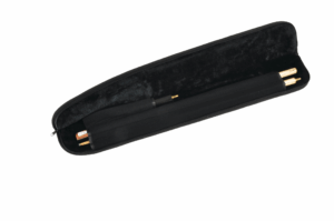 Peradon Black 2pc Full Zip Cue Soft Case