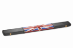 Union Jack - Genuine Leather Case for 3/4 Jointed Cue & Extension