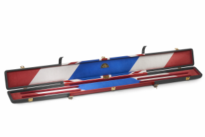 Union Jack - Genuine Leather Case for 3/4 Jointed Cue & Extension - Image 2