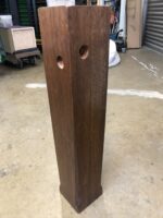 Pre-Owned Mahogany Square Leg Full Size Snooker Table
