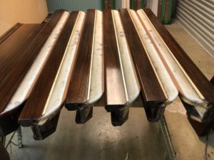 Antique Mahogany Turned Leg 8ft x 4ft Snooker Table - Image 3