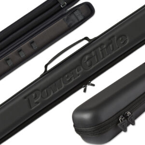 Power Glide "Svartur" 2x Piece Cue Case - "Black"