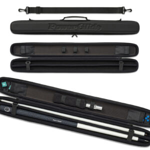 Power Glide "Svartur" 2x Piece Cue Case - "Black" - Image 5