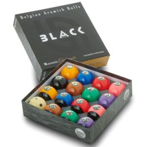 Aramith "Tournament Black" Pool Ball Set