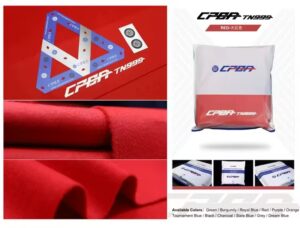 CPBA TN-999 - 7ft UK Pool Table Cloth Pack - Image 4