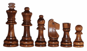 Economy 2.2" Wooden Chess Set - Image 2