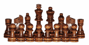 Economy 2.2" Wooden Chess Set