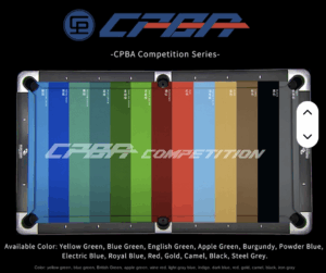 CPBA Competition - 7ft UK Pool Table Cloth Pack