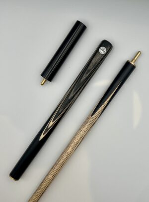 Westland 3/4 Cue & Case Set "Black & White Veneer" - Image 6