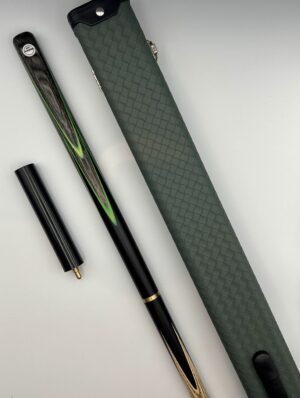 Westland 3/4 Cue & Case Set "Green - Grey Veneer" - Image 6