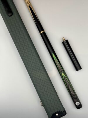Westland 3/4 Cue & Case Set "Green - Grey Veneer" - Image 5