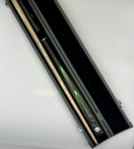Westland 3/4 Cue & Case Set "Green - Grey Veneer"